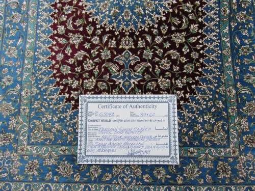 Persian Rug - 100% Silk Qum Rug