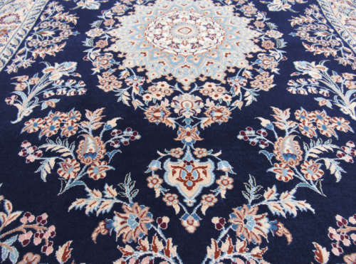 Persian Nain Handknotted Rug