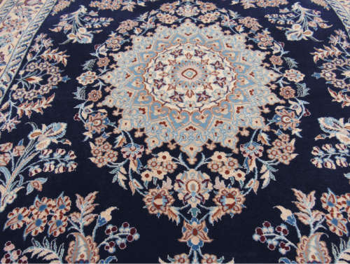 Persian Nain Handknotted Rug