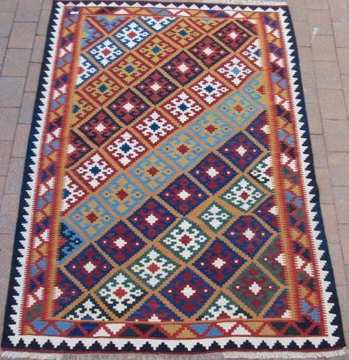 Hand-Knotted Kilim