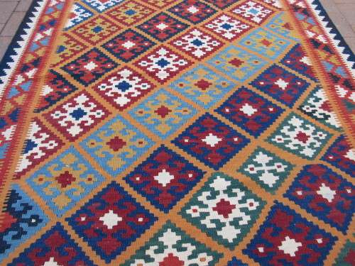 Hand-Knotted Kilim