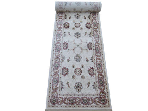 Stunning Cream Persian Style Runner - 80 x 4m