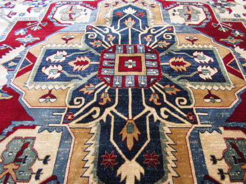 Persian Inspired Kazac Rug - Size 2.3m x 3.4m
