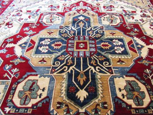 Persian Inspired Kazac Rug - Size 2.3m x 3.4m