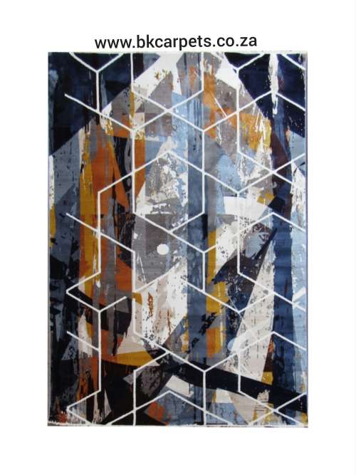 Modern Abstract Design Rug / Size 2m x 2.9m