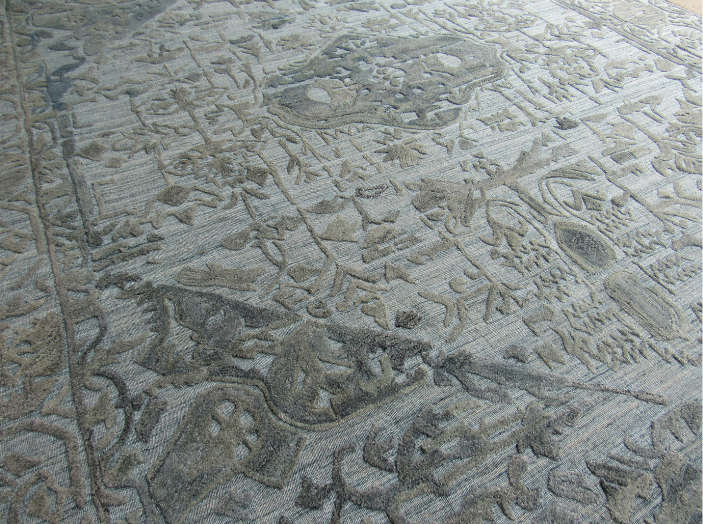 Indian Handmade Vintage Rug