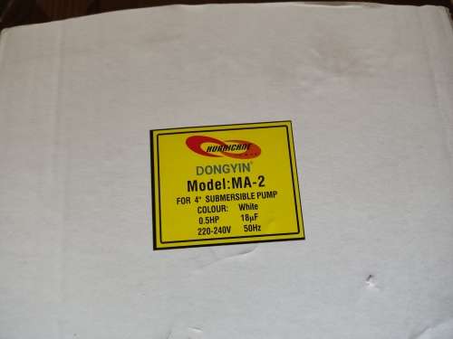 Hurricane Pumps Automatic Control Box 220V 0.37KW