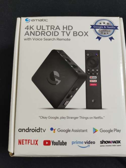 Ematic 4K Ultra HD Android TV Box