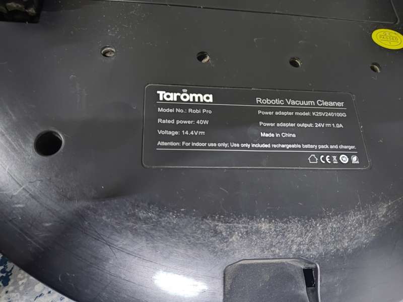 Taroma Robi Pro Laser Navigation Robot Vacuum Cleaner & Mop