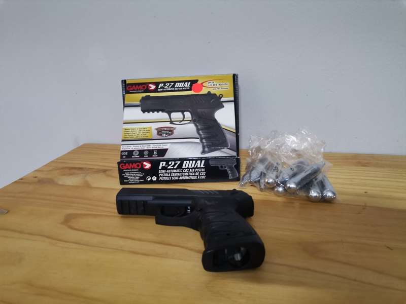 GAMO P-27 DUAL semiautomatic  CO2 air pistol