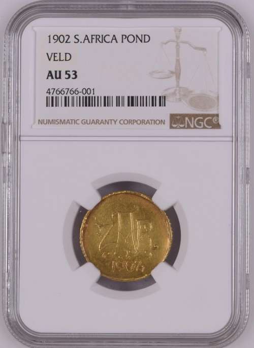 1902 ZAR Veldpond Graded AU