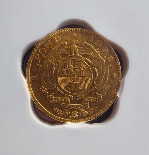 *1892 ZAR Kruger Single Shaft Pond graded*