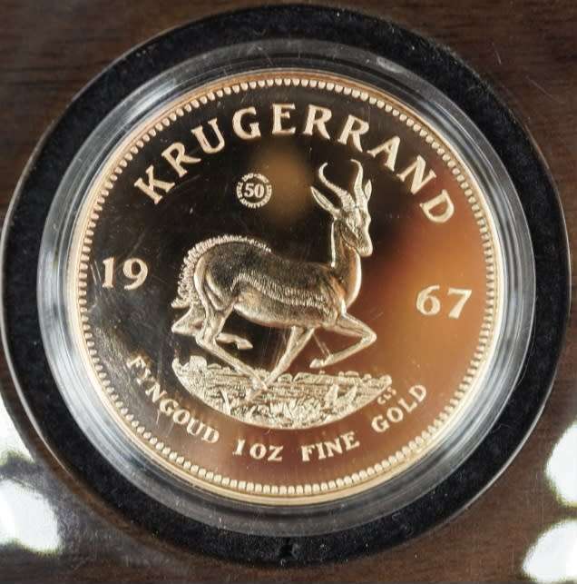 1967  2017 Vintage Proof Gold Krugerrand Set 3 x 1oz