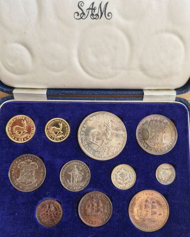 1954 Union of South Africa Long Proof Set