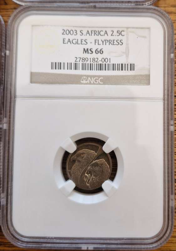 2003-2015 Silver Fly Press Tickey 2 1/2c Set NGC graded PF70UC