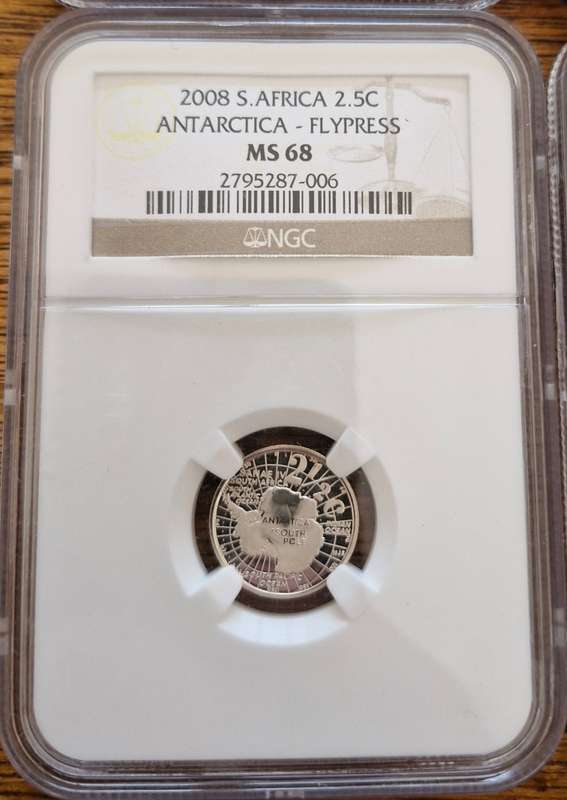 2003-2015 Silver Fly Press Tickey 2 1/2c Set NGC graded PF70UC
