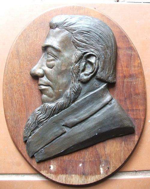 President Kruger Bronze Plaque - Original