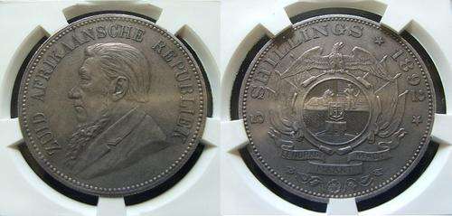 +++ 1892 ZAR Kruger Single Shaft Crown AU55 +++