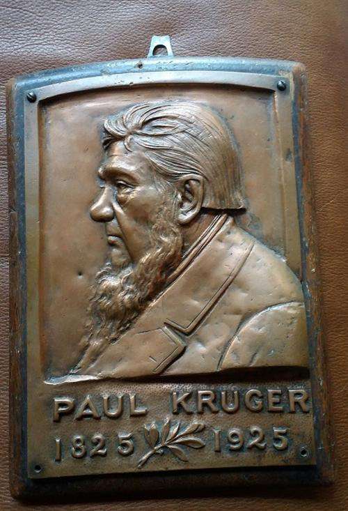 President Paul Kruger Plaque by Anton Van Wouw