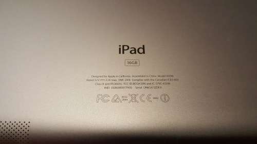 Apple iPad 2 Wi-Fi + 3G GSM (A1396 Model South Africa)
