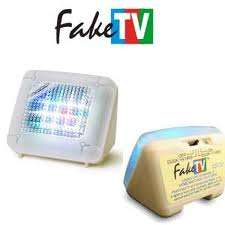 FakeTV Burglar Deterrent Safety Protection (2x)