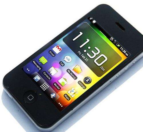 iphone 4 clone W801 android 2.2 mobile phone