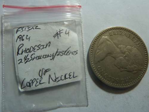 1966 Rhodesia 2 1/2 shilling 25 cent