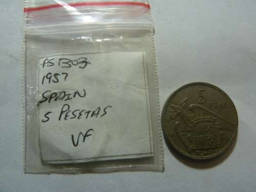 1957 Spain 5 peseta