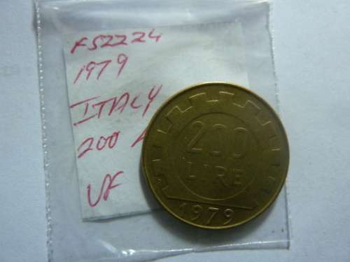 1979 Italy 200 lire