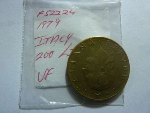1979 Italy 200 lire