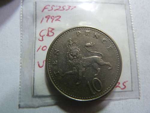 1992 Great Britain 10 pence