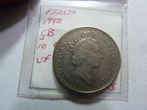 1992 Great Britain 10 pence