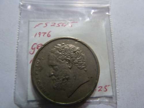 1976 Greece 10 drachmai