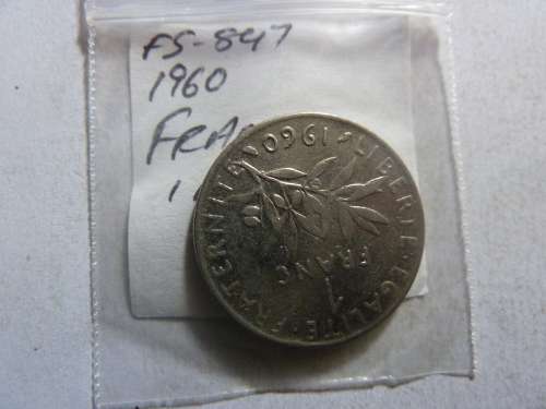 1960 France 1 franc