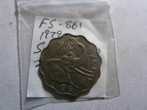 1979 Swaziland 20 cents