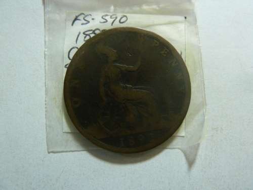1892 Great Britain 1 penny