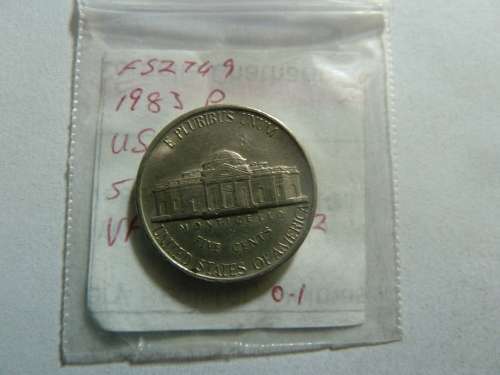 1983 United States of America 5 cent