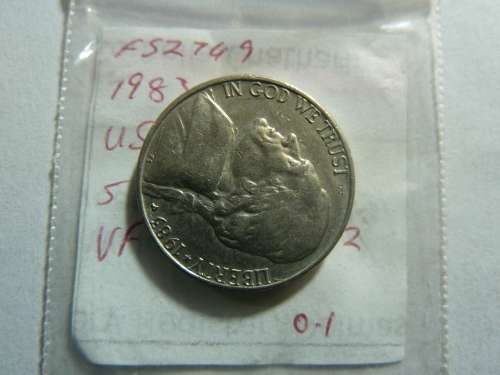 1983 United States of America 5 cent
