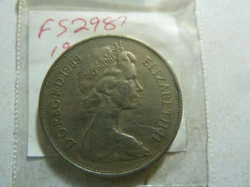 1969 Great Britain 10 new pence