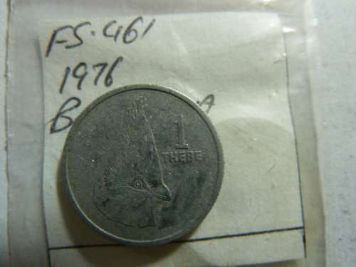 1976 Botswana 1 thebe