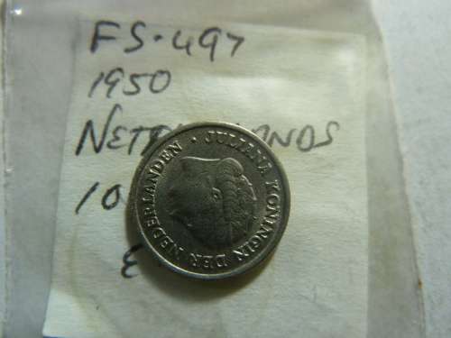1950 Netherlands 10 cent