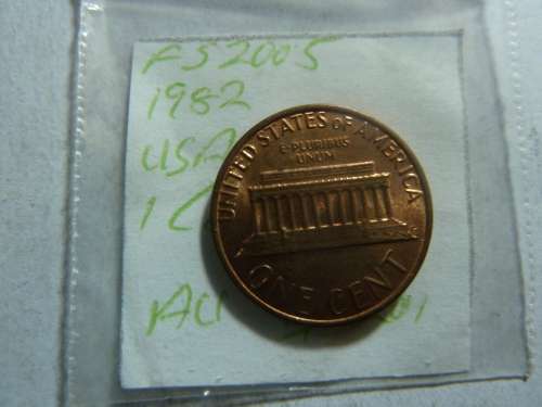 1982 United States of America 1 cent