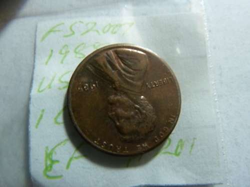 1985 United States of America 1 cent