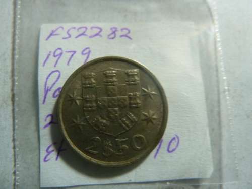 1979 Portugal 2 1/2 escudo