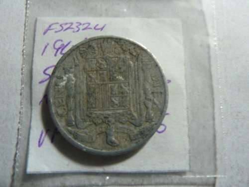 1941 Spain 10 centimos