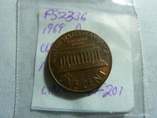 1969 United States of America 1 cent