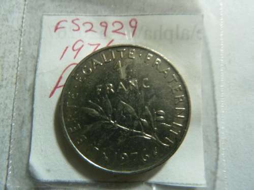 1976 France 1 franc