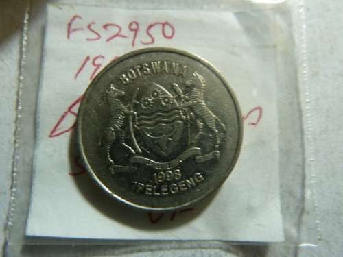 1998 Botswana 50 thebe