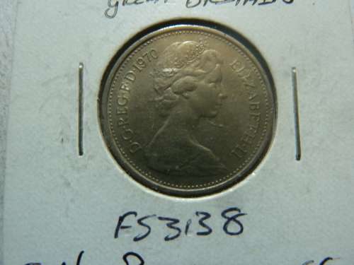 1970 Great Britain 5 new pence