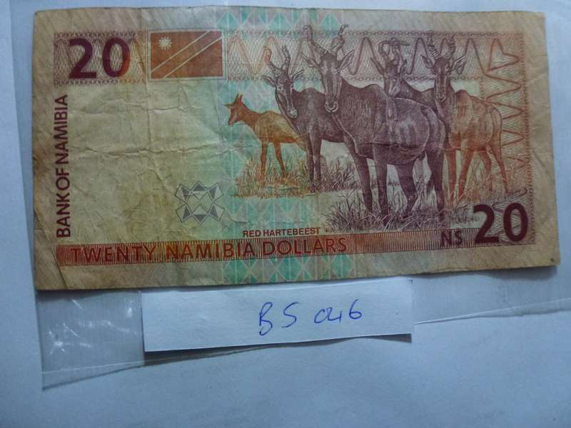 Namibia 2002 20 Namibian dollars